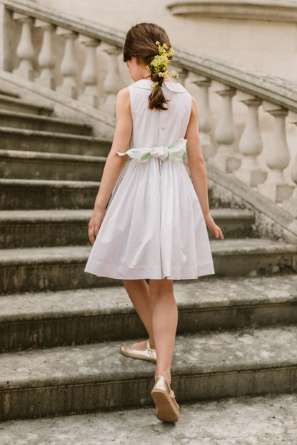 Robe Lily White 7 ans - Antoinette Paris - Tinokai