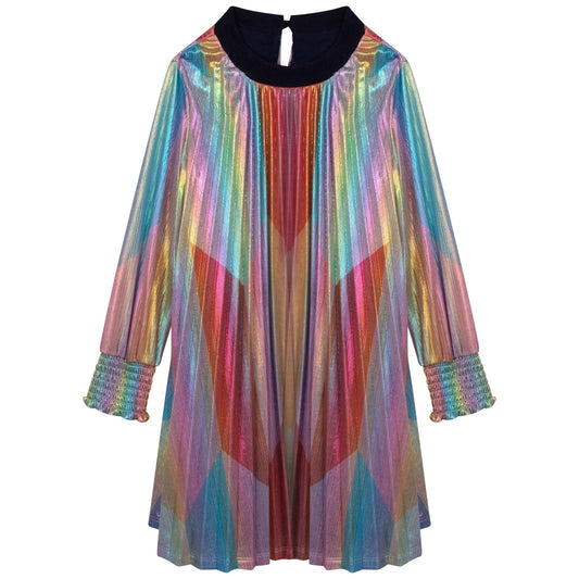 Robe Plissée Métallisée 8 ans - Billieblush - Tinokai