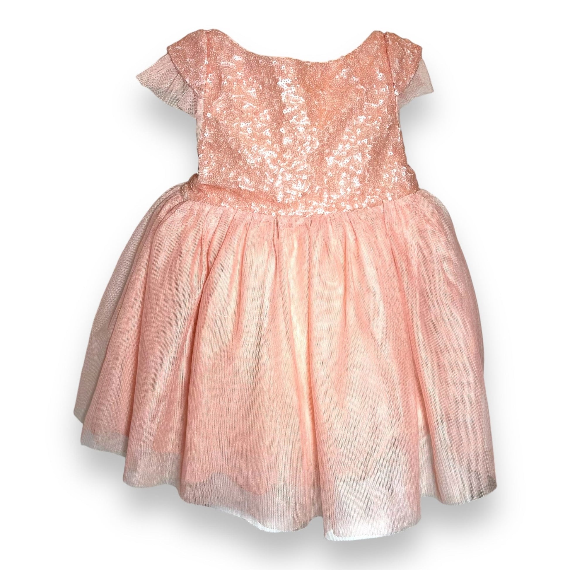 Robe Scintillante Orange Les Petits Inclassables - Tinokai