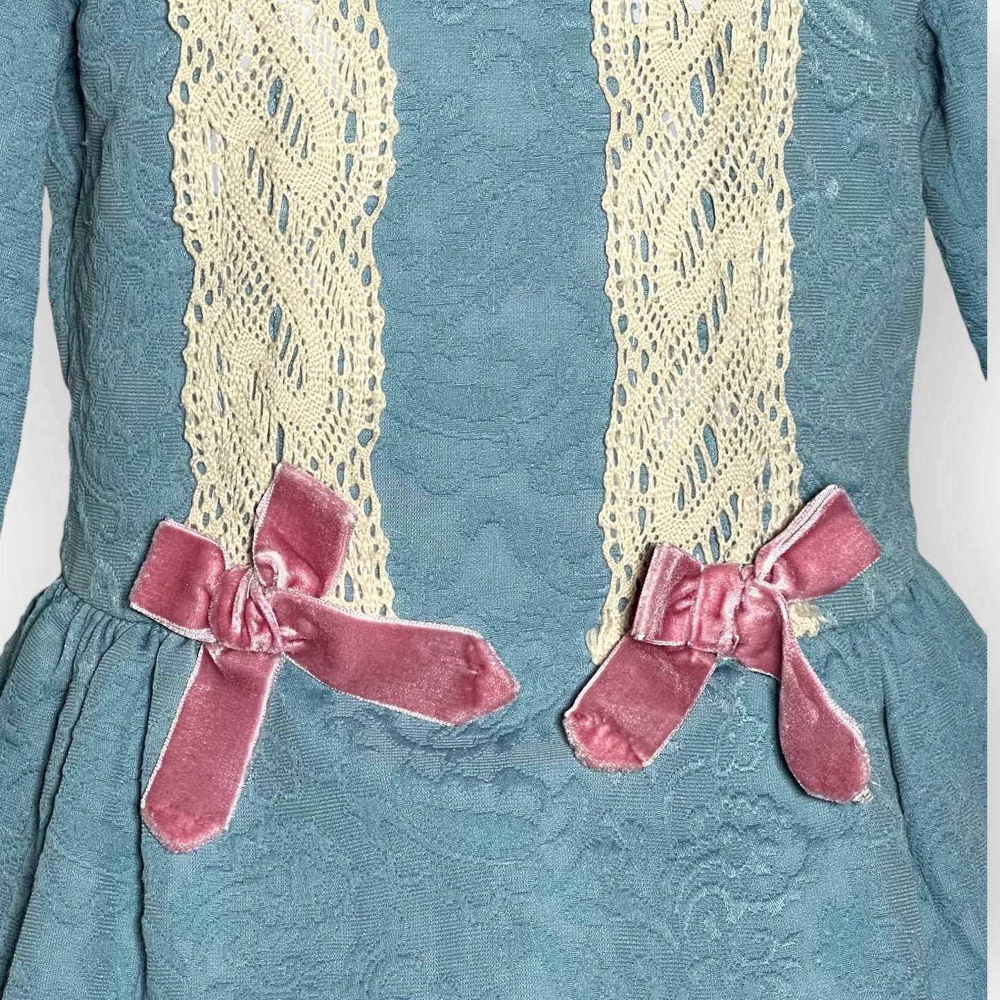 Robe Vintage Bleu Dolce Petit - Tinokai