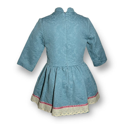 Robe Vintage Bleu Dolce Petit - Tinokai