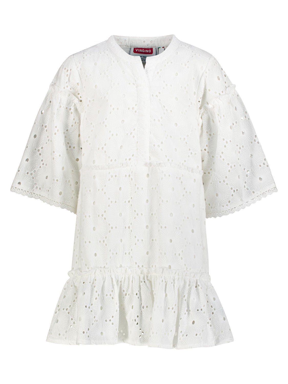 VINGINO - Robe Paulina White - 8 Ans - Tinokai